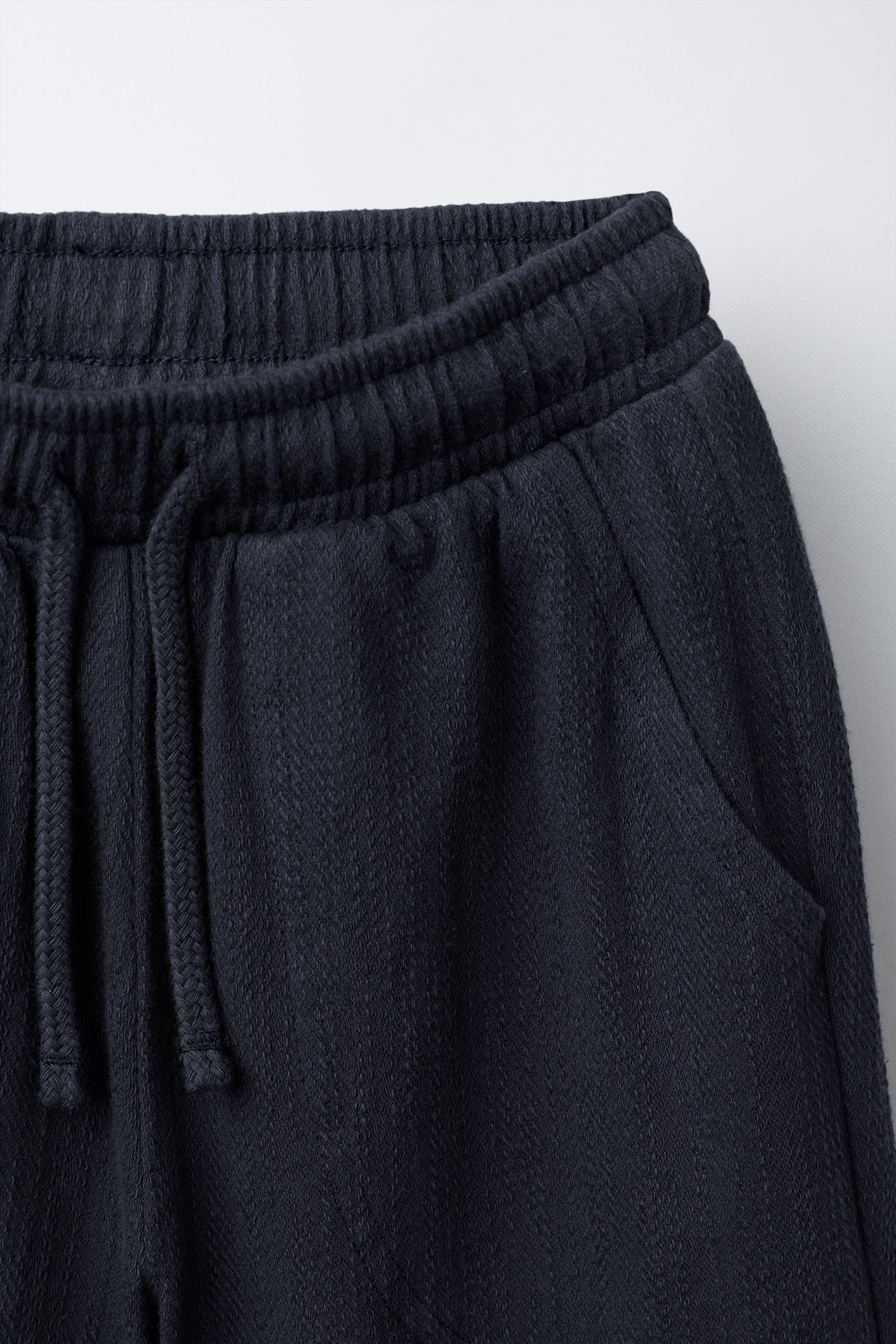 PANTALON STRUCTURÉ AVEC ÉTIQUETTE